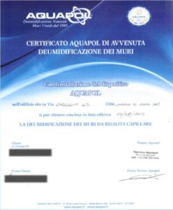 umidità di risalita