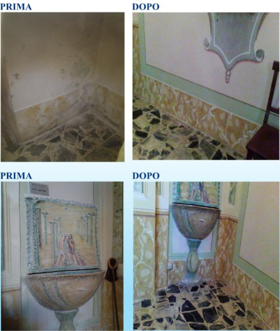 risultati eliminazione umidità di risalita