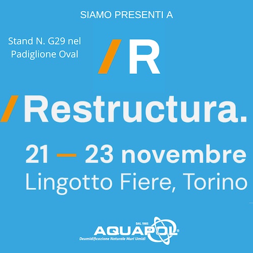Aquapol a Restructura 2024 a Torino