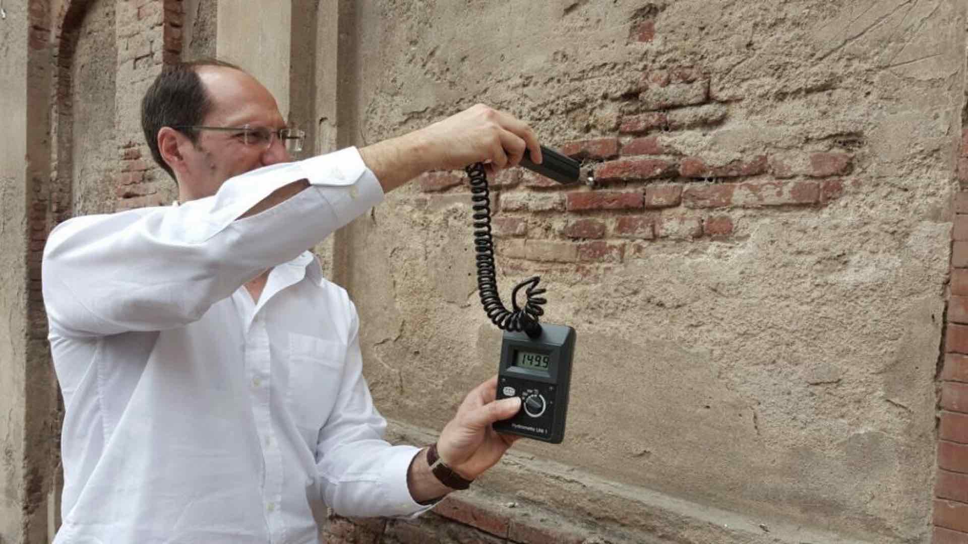 misurazione umidità di risalita